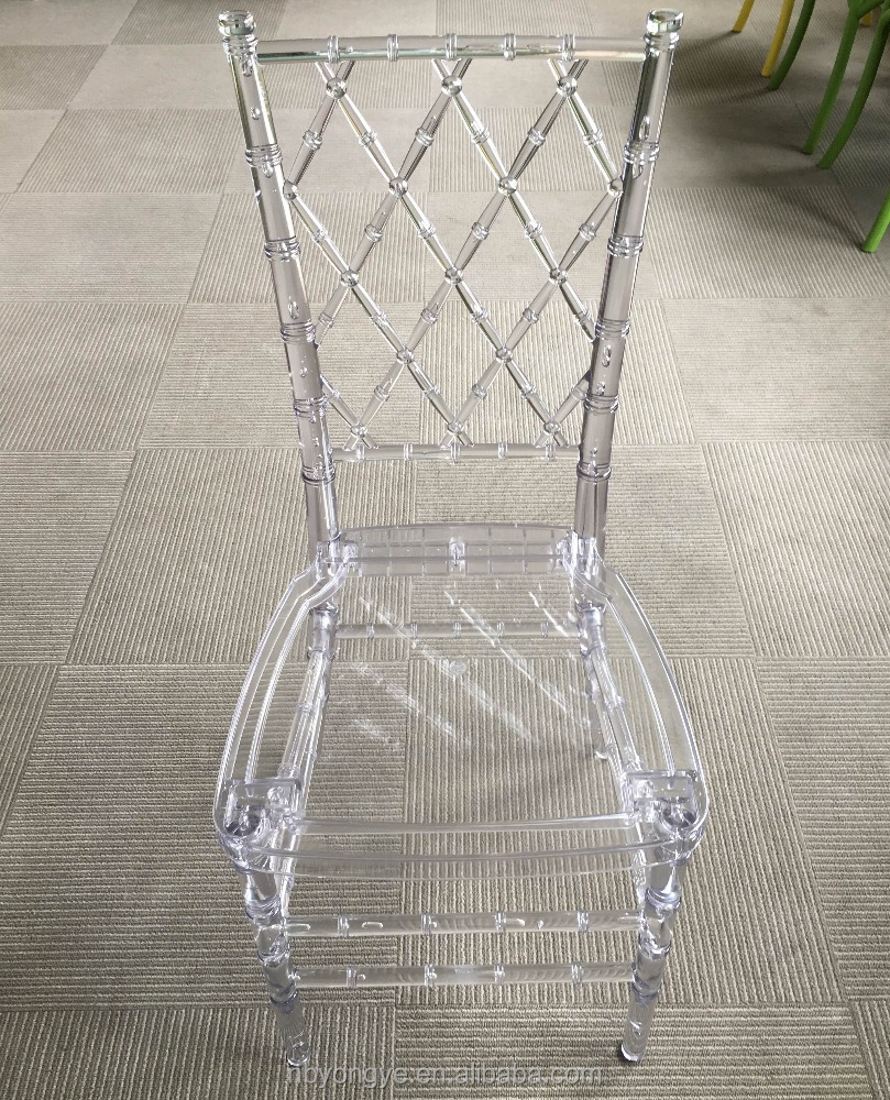 Новый стул chiavari/tiffany из прозрачной смолы
