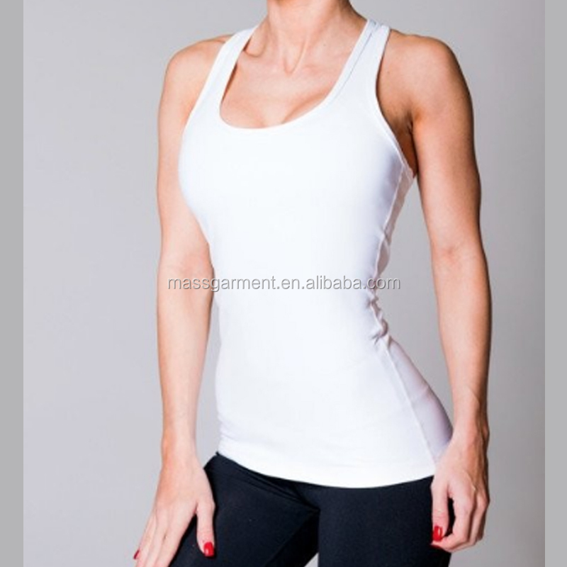 Белые женские майки для фитнеса Racerback для спортзала йоги, топы, рубашки