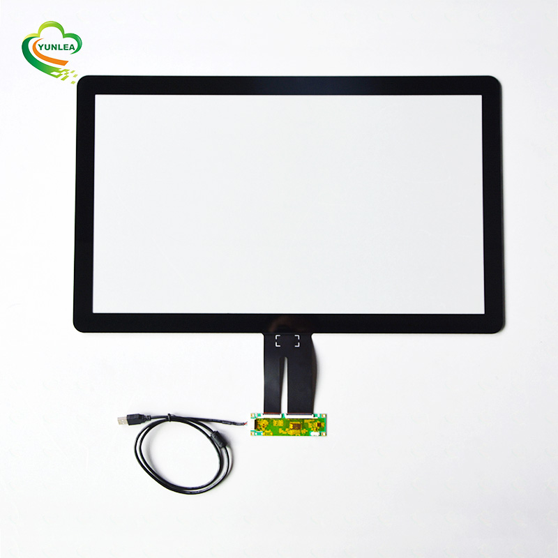 Yunlea USB I2C RS232 интерфейс Прозрачный OEM ODM пользовательский 23,6 "комплект сенсорной панели