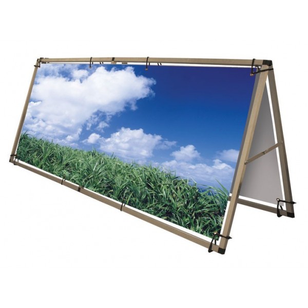 Advertising Double Side A Frame Banner Aluminum Frame Stand