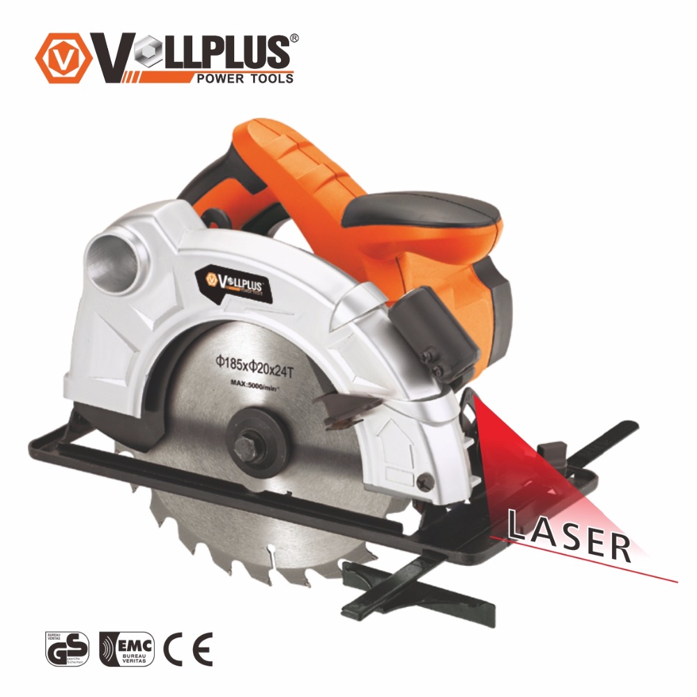 Vollplus VPCS1001 1200 Вт 185 мм электрическая циркулярная пила, Заточная машина, машина для резки дерева, циркулярная пила