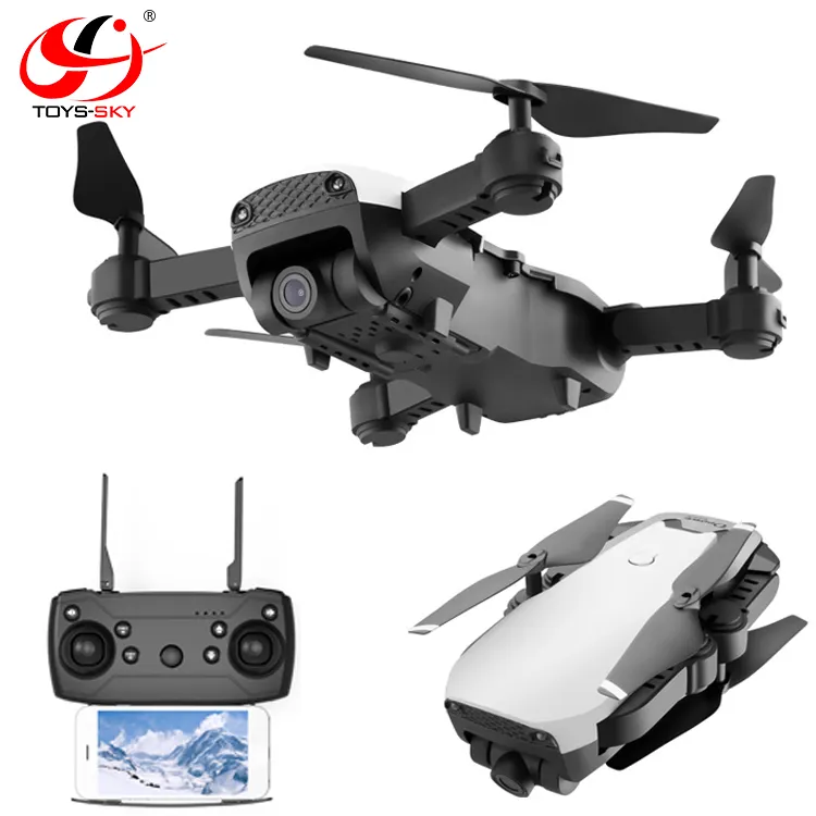 Toysky S163 FPV Drone with 1080P Wide-angle WiFi Camera HD Foldable RC Mini Quadcopter Helicopter VS XS809HW E58 X12 M69 Dron