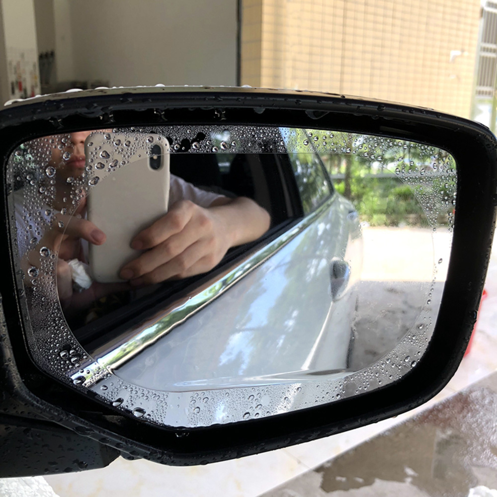 Непромокаемое Автомобильное зеркало заднего вида авто анти-противотуманная анти-Дождевая пленка