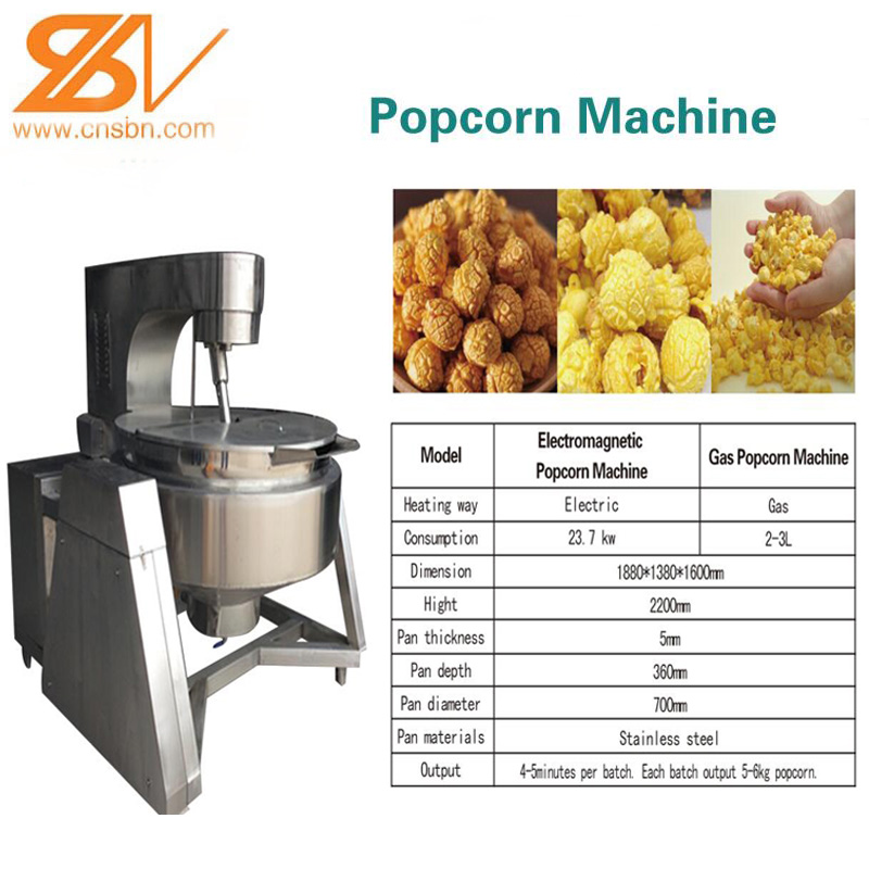 2020 hot sales Saibainuo automatic popcorn making machine
