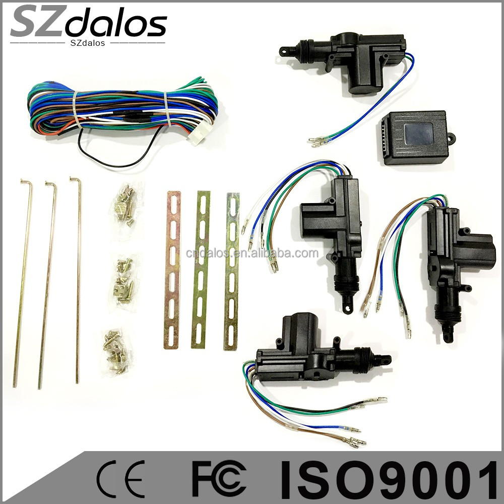 24V voltage central door lock actuator motor 360 degrees rotational