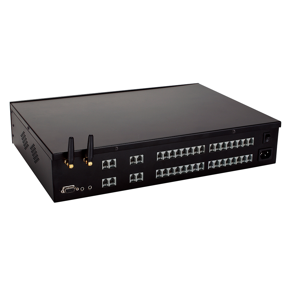 GSM intercom 4 lines 16 extensions Wireless PABX PBX system with 4 SIM card (TP832-416)