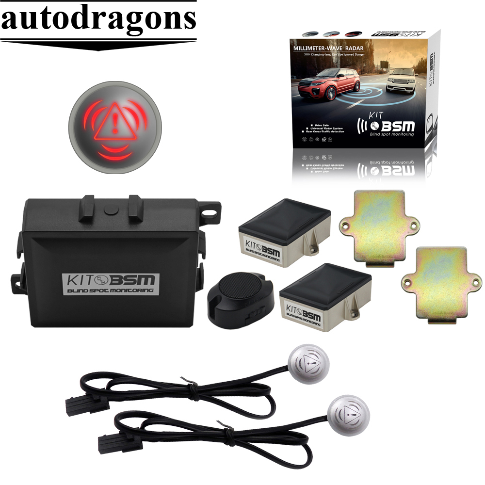 Autodragons автомобиля Зеркало для слепой зоны датчик слепых зон обнаружения assist система для универсальной камеры для автомобиля, мотоцикла, OEM предотвратить передние противотуманные фары, боковые столкновения
