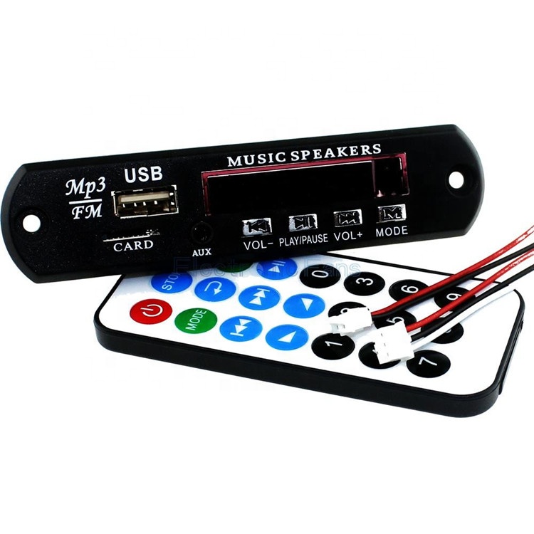 Стандартная беспроводная Плата декодера MP3 WMA 12 В, аудиомодуль TF USB Радио для автомобиля, модуль ard