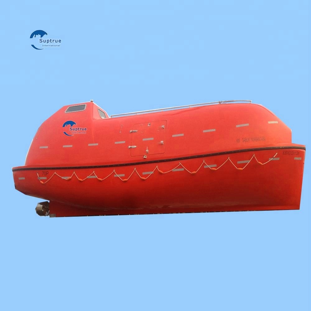 Абсолютная Закрытая спасательная лодка F.R.P, морская спасательная лодка F.R.P, спасательная лодка SOLAS CHINA