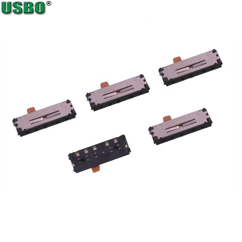 USBO 180gf рабочая сила 5 контактов маленькая ручка самосброс слайд-переключатель для игрушек