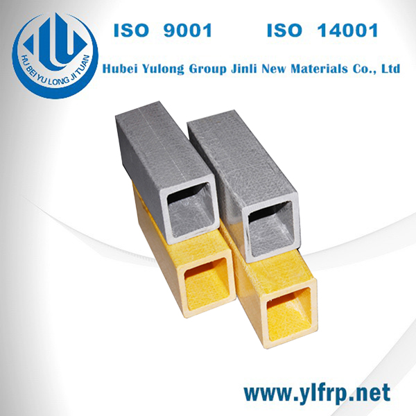 Putruded GFRP Square Plastic Profiles Manufacturer