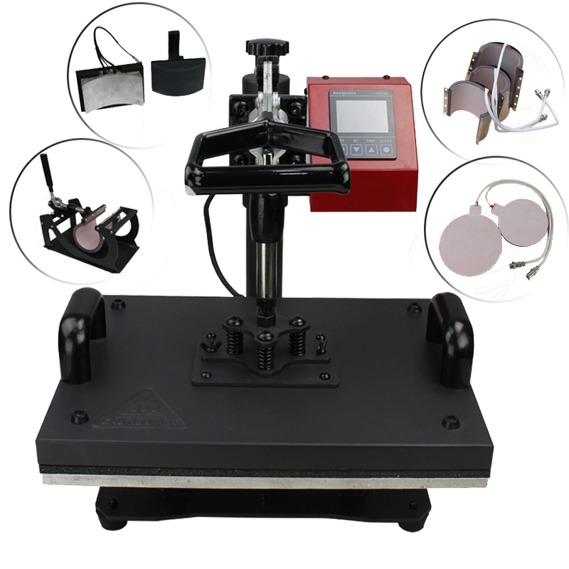 Sublimation Thermal Transfer Estampadora Press 8 in 1 Heat Press Machine