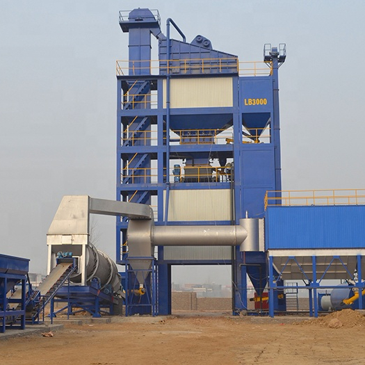 LB3000 Asphalt Mixing Batching Plant Main Asphalt Mixer Asphalt Burning System for Sale