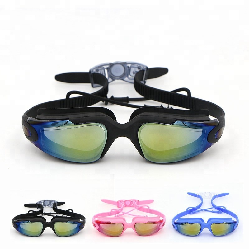 Anti Fog Shatterproof UV Protection No Leaking Silicone Swimming Goggles