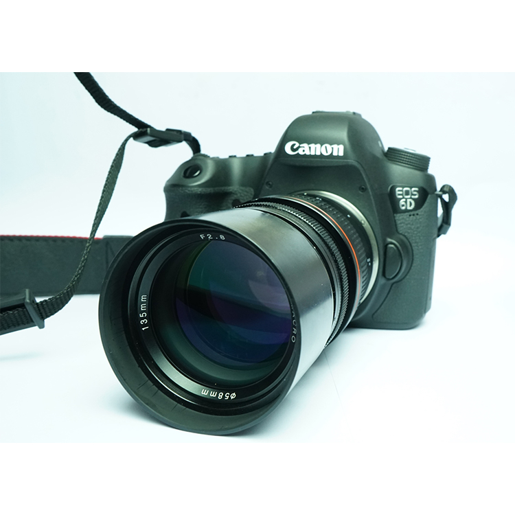 Телеобъектив для камеры Dslr с фиксированным фокусом 135 мм