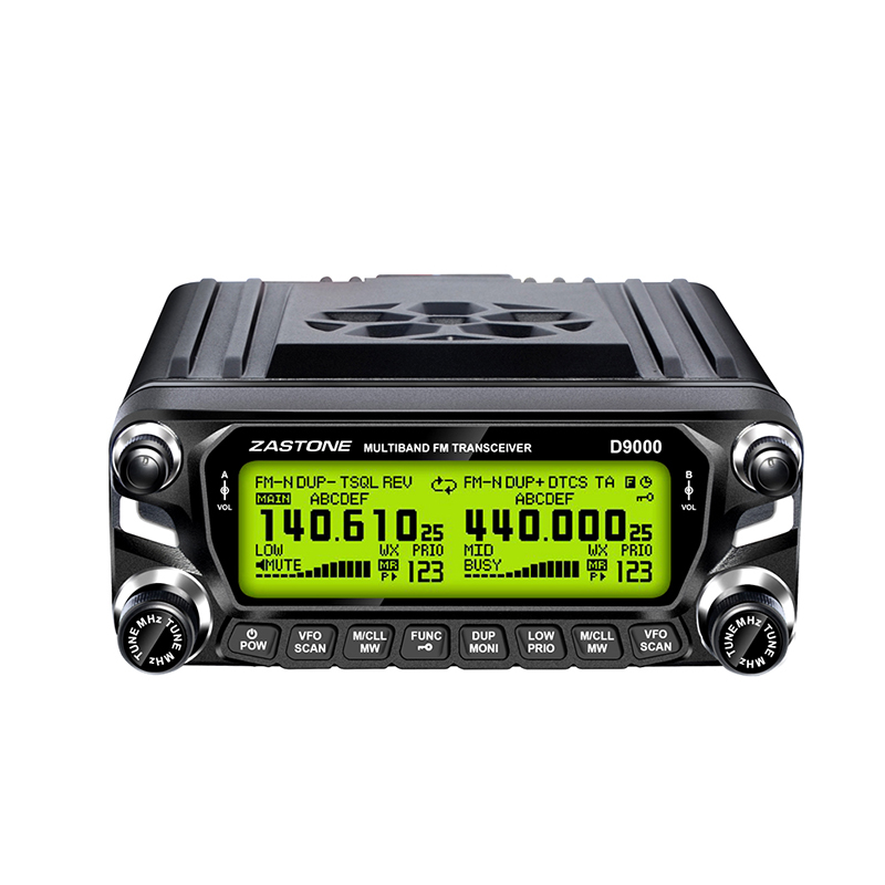 Новинка 2018, популярный высокочастотный радиоприемник ZASTONE D9000 50 Вт VHF UHF двухдиапазонный мобильный walkie talkie ham radio hf transceiver radio china