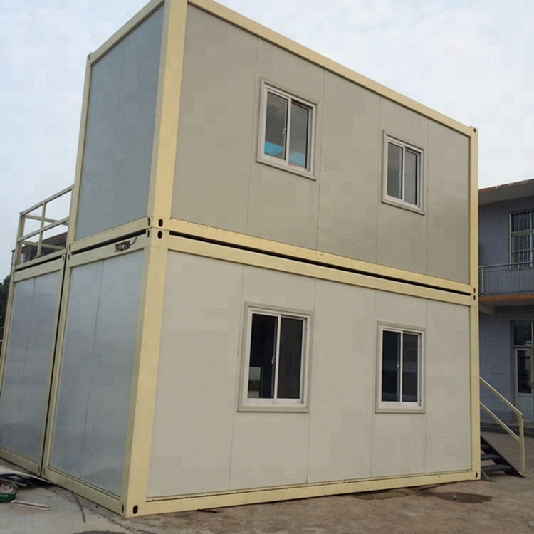 High Quality Economical Prefab Container House 40 ft Flat Pack Home