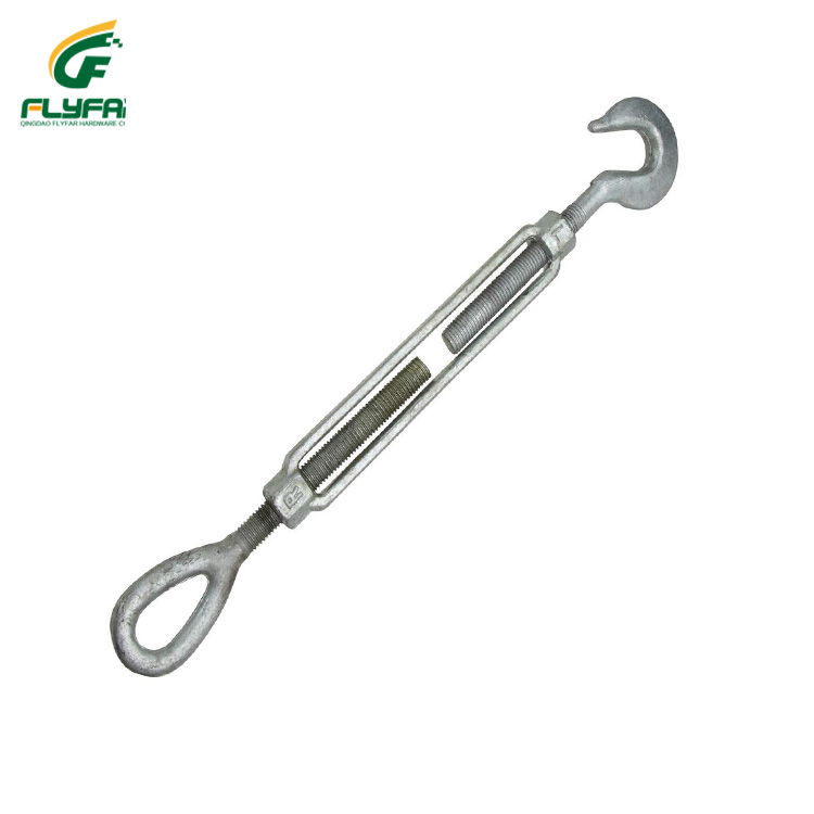 Оцинкованная US кованая Turnbuckle с глазом и крюком