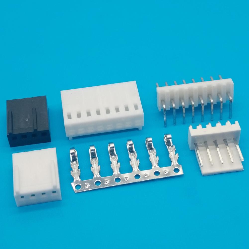 Соединитель molex 2510, шаг 2,54 мм, 2-контактный, 3-контактный, 4-контактный, электрический, 2,5 мм, соединитель для проводки