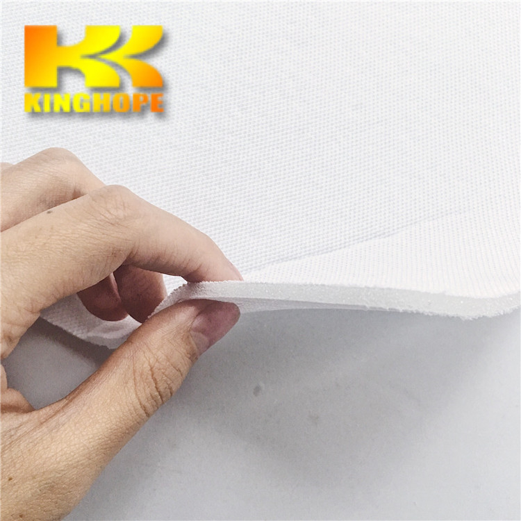sport shoes lining material manufacturer supply mesh fabric with sponge with fabric