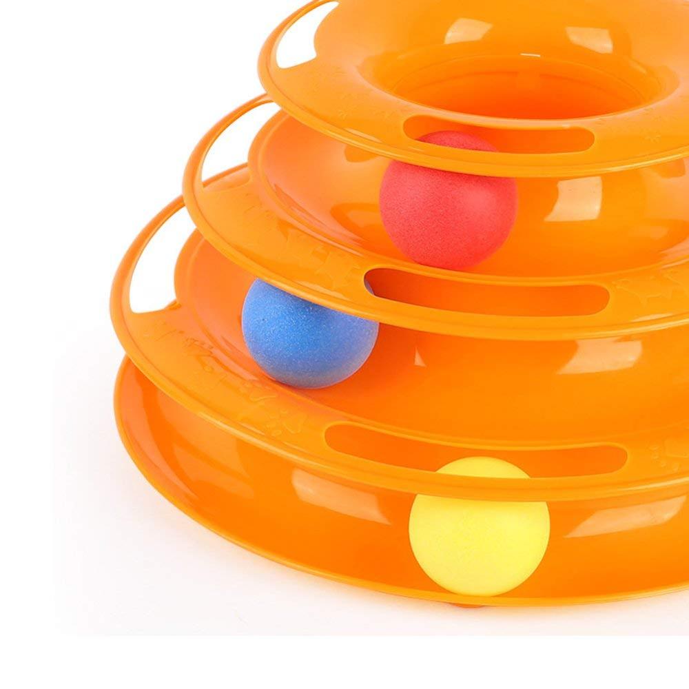 Plastic 3 Levels Cat Toy Mouse Cat Toy tower of heaven candles