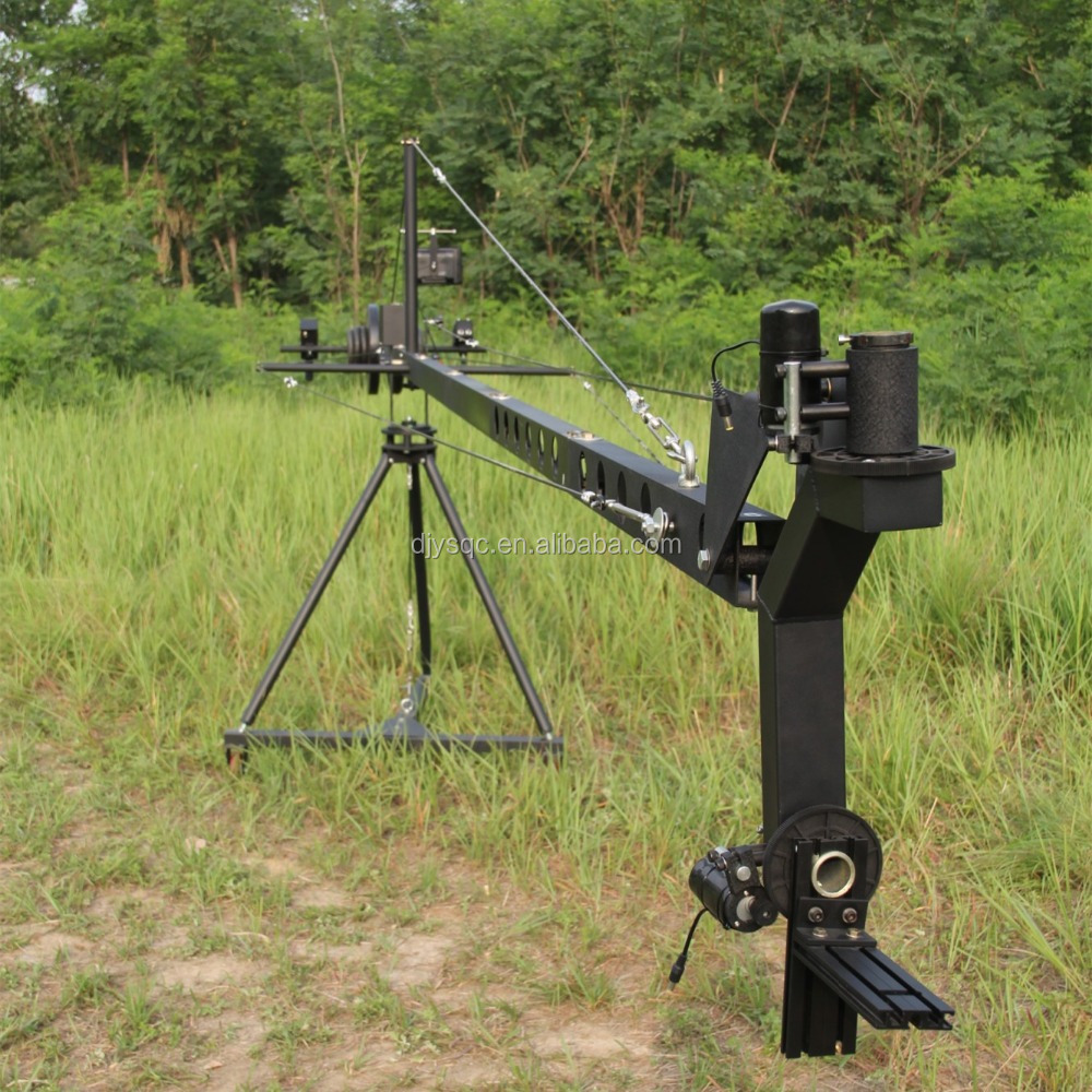 8 м tetragonum 2-axis Дистанционное головки видеокамеры стрела крана
