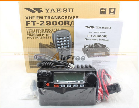 Оригинальная Мобильная радиостанция дальнего действия YAESU FT-2900R 75 Вт, базовая радиостанция высокой мощности