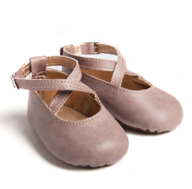 Strap suede sole mary janes baby shoes new born baby shoes genuine leather baby shoes