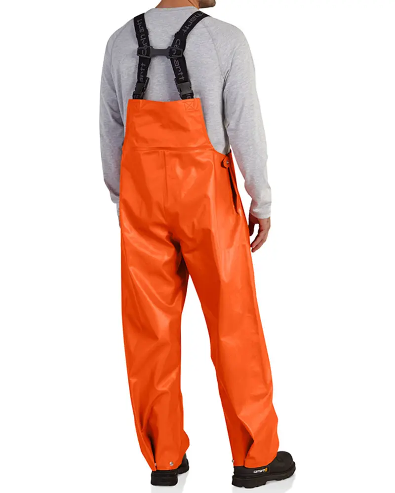 KM OEM workwear pvc waterproof bib pants