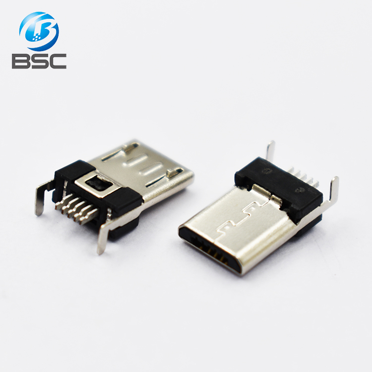 100 шт./комплект, 5-контактный разъем Micro usb 2,0 для пайки проводов