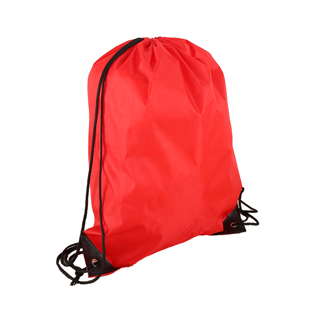 Популярные цвета спортивные дешевые Draw String рюкзак Drawstring сумка для продвижения полиэстер