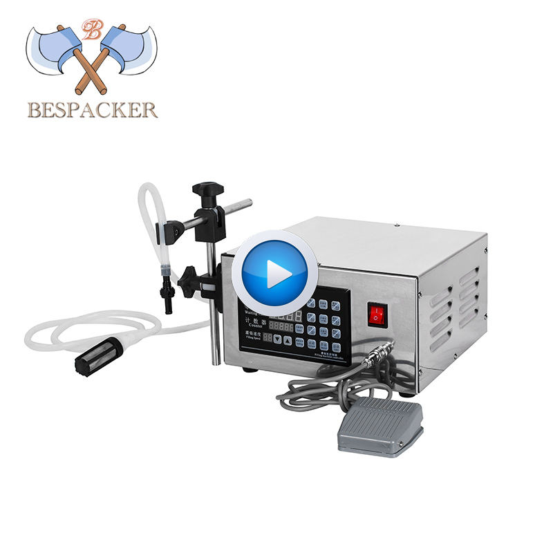 Bespacker XK-280 ручной бутылки воды сок молочный напиток жидкость пастонабивная машина