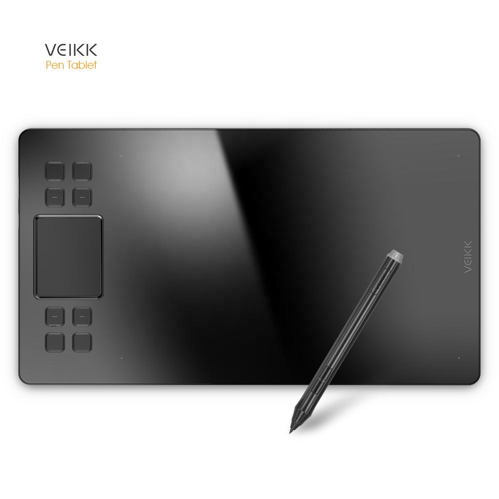 Графический планшет VEIKK A50, цифровой планшет для рисования, с 8 горячими клавишами и жестами