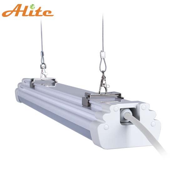 Easier installation IP65 36w waterproof tri-proof led batten light with Intelligent Emergency system