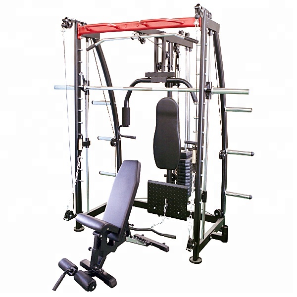 Коммерческий smith машина сильная сталь мульти тренажер для спортзала HRGYM54