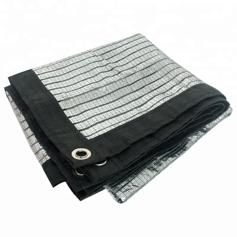 new Aluminum shade net with reinforced binding and aluminum eyelet for home succulent shading