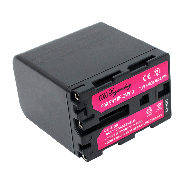 Камкордер батарея NP-QM91 NP-QM91D для Sony HDR-HC1 SR1 UX1 HVR-A1U