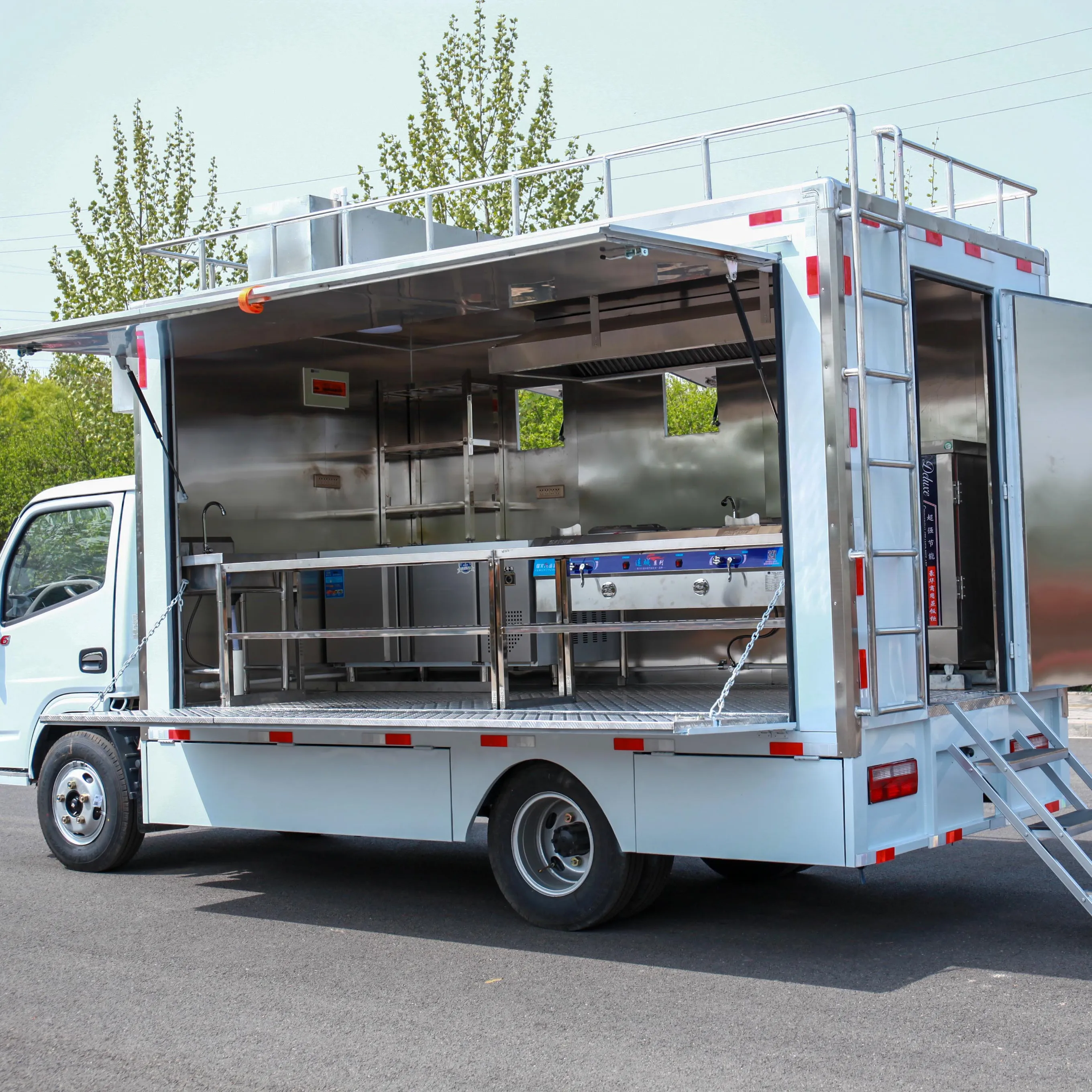 fast food trucks and wholesale food trucks high quality mobile trucks,
