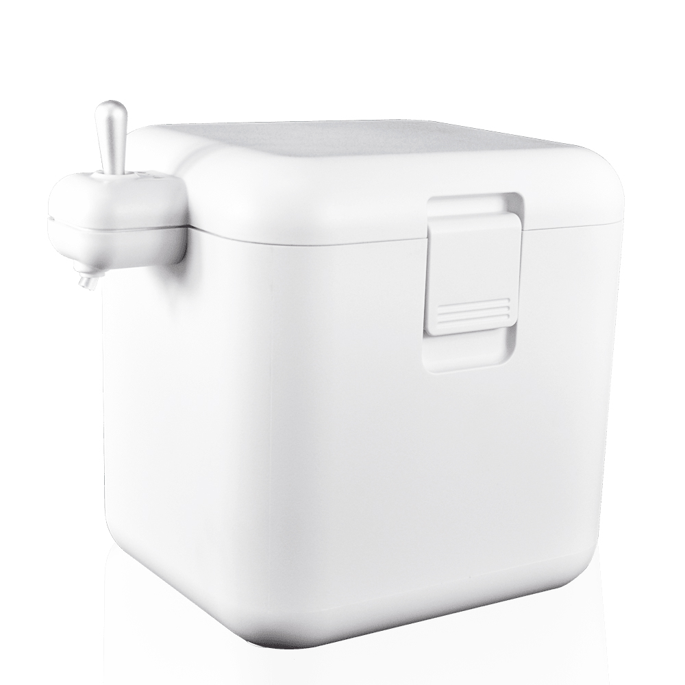 Small Beverage cooler type 6 Pack Beer Carrier Box & Dispenser