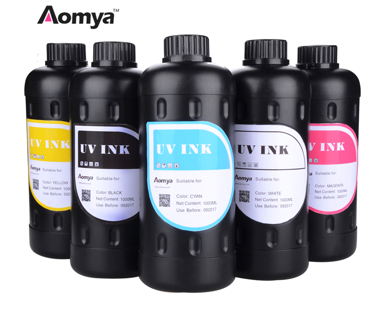 Aomya объемные чернила, УФ чернила для DX5, УФ чернила для печатающей головки epson, УФ светодиодные чернила