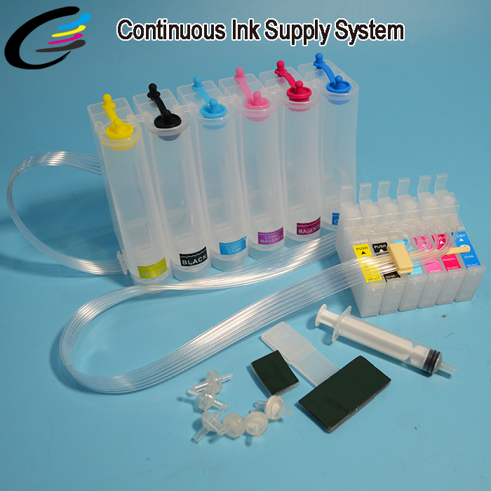 T0851N основная система чернил для Epson Stylus Photo 1390 R330 T60 СНПЧ системы подачи чернил с ARC чип