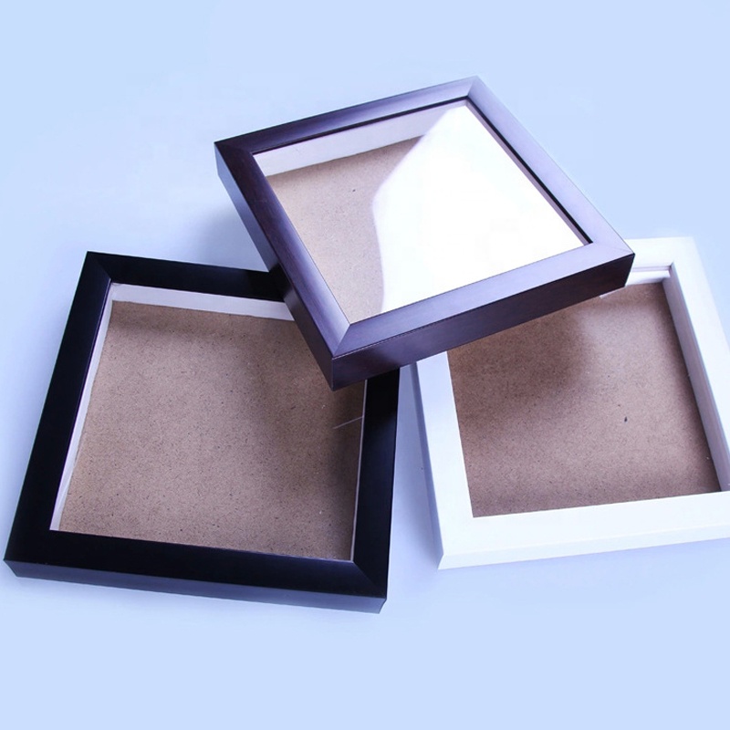 PS рамка коробки тени черный или белый DIY кадра 30x30 см, 2 шт/комплект см глубина Сделано в Китае