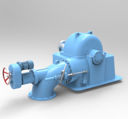 Высокое качество гидравлическая мощность генератора турбины и Tubular воды электростанции турбины 550 кВт