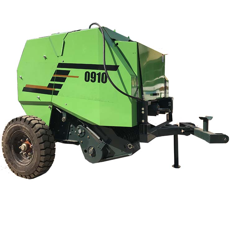 0910 medium tractor rice straw baler