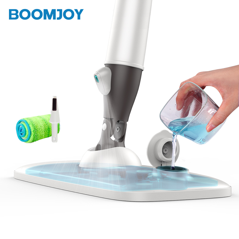Бытовые чистящие средства Швабра для пола BOOMJOY FP-12 легкий спрей швабра с Ват скрытый резервуар для воды спрей Швабра