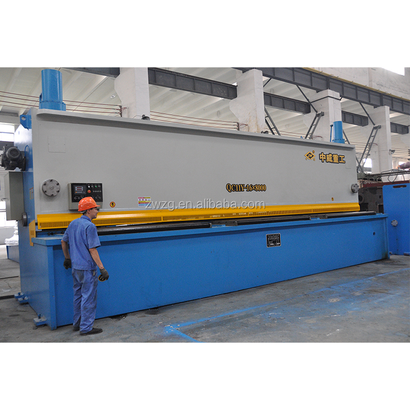 QC12Y 12x6000 гидравлический раскачивающийся лучевой ножной станок