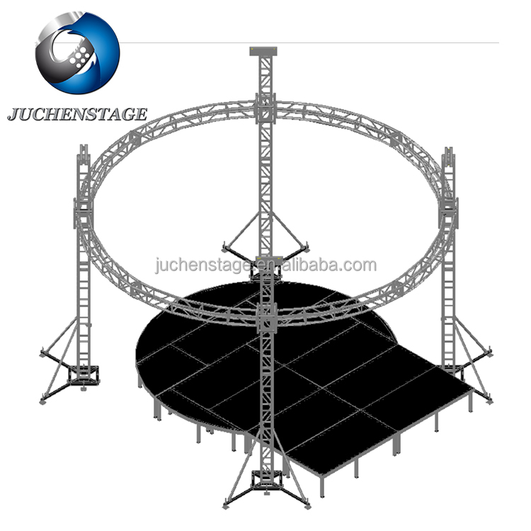 Для концерта/мероприятия 4*8 футов сценическая платформа Нескользящая фанера портативная сценическая платформа