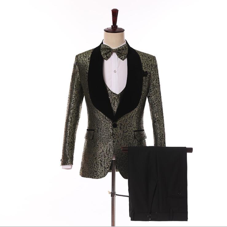 Ready to wear suits Fabric digital printing fabric men suits A large number of orders suits