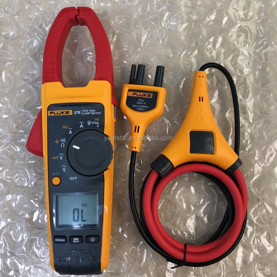 Клещи Fluke 376 True-rms AC/DC с iFlex