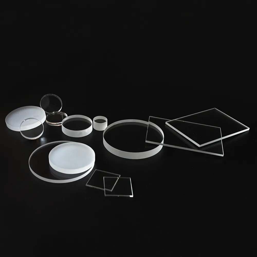 SUCCESS Clear UV Quartz Plate polished Type Quartz Glass Substrate